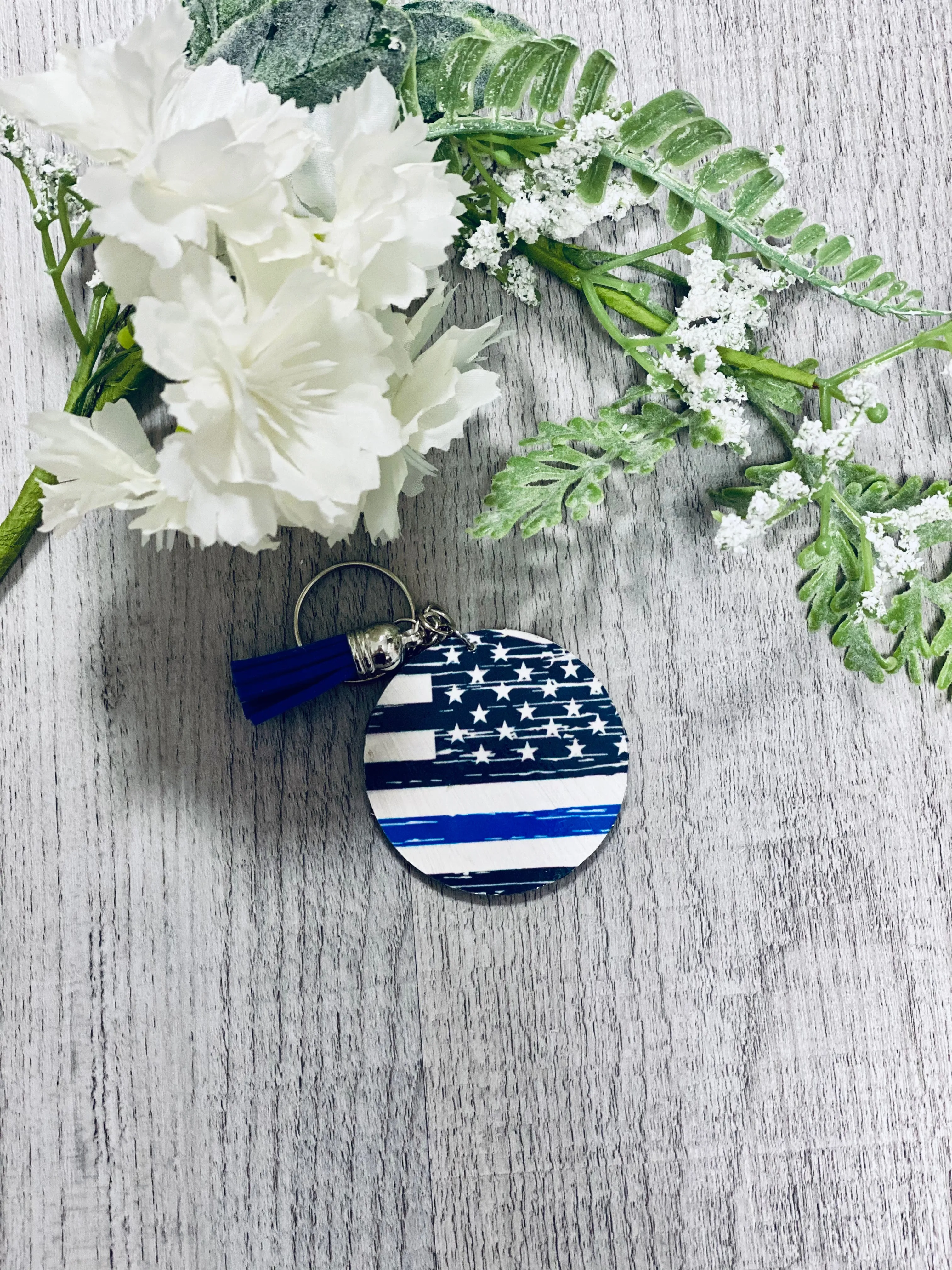 Lineman Wife Keychain