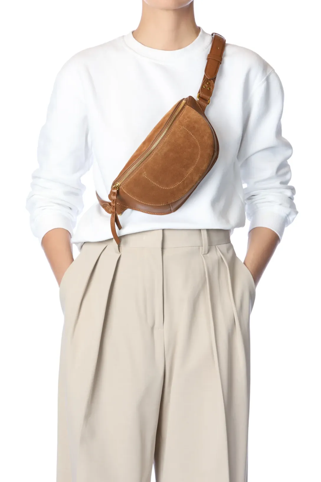 Lino Banane Bag | Tabac
