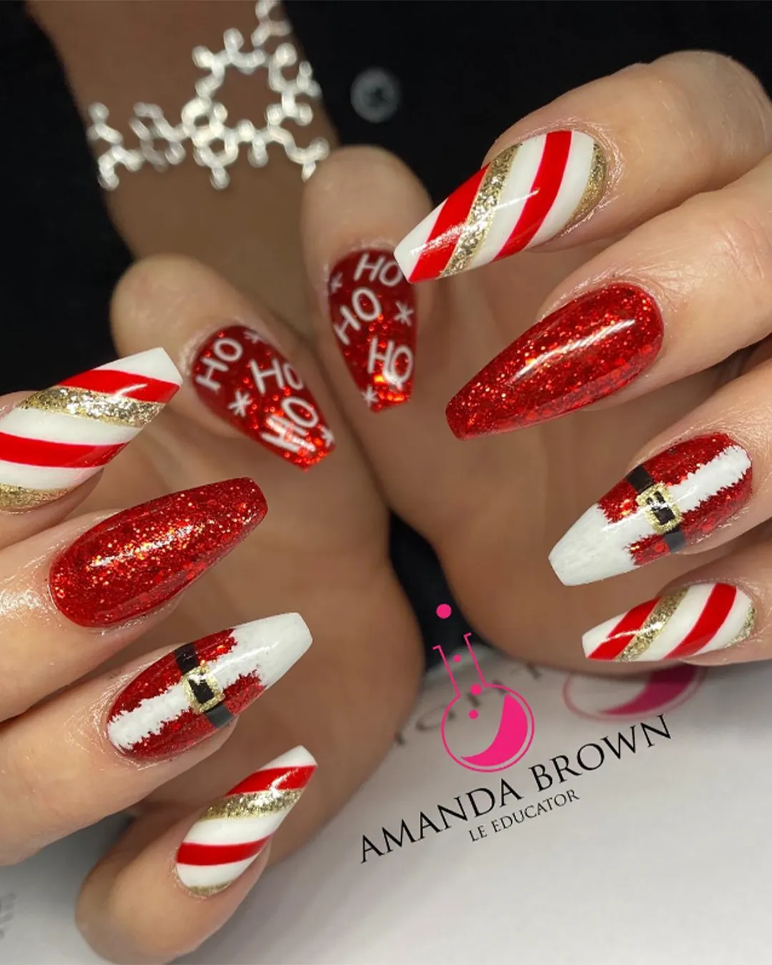 Little Red Sled Glitter Gel 10 ml