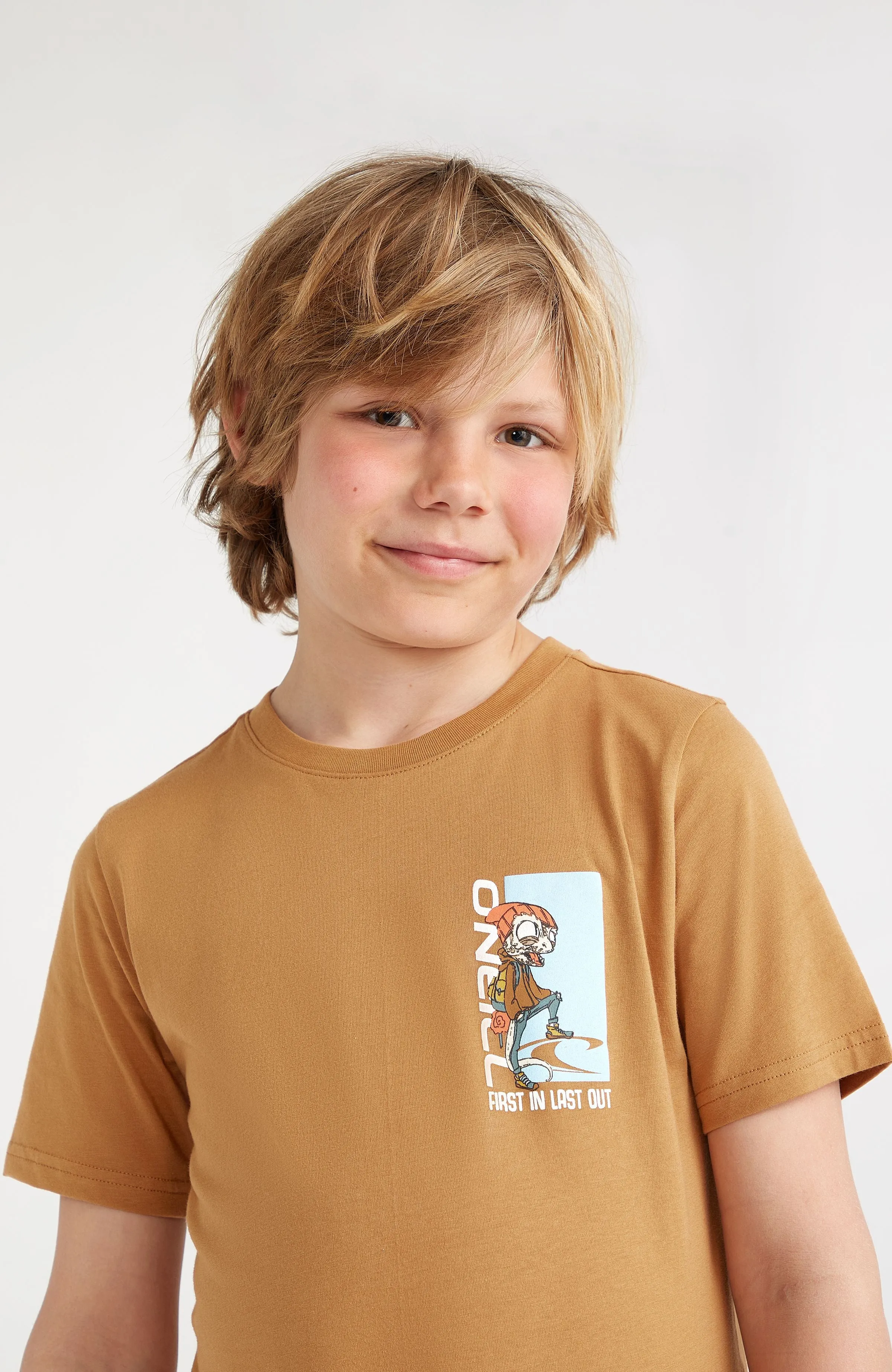 Lizard T-Shirt | Rich Caramel
