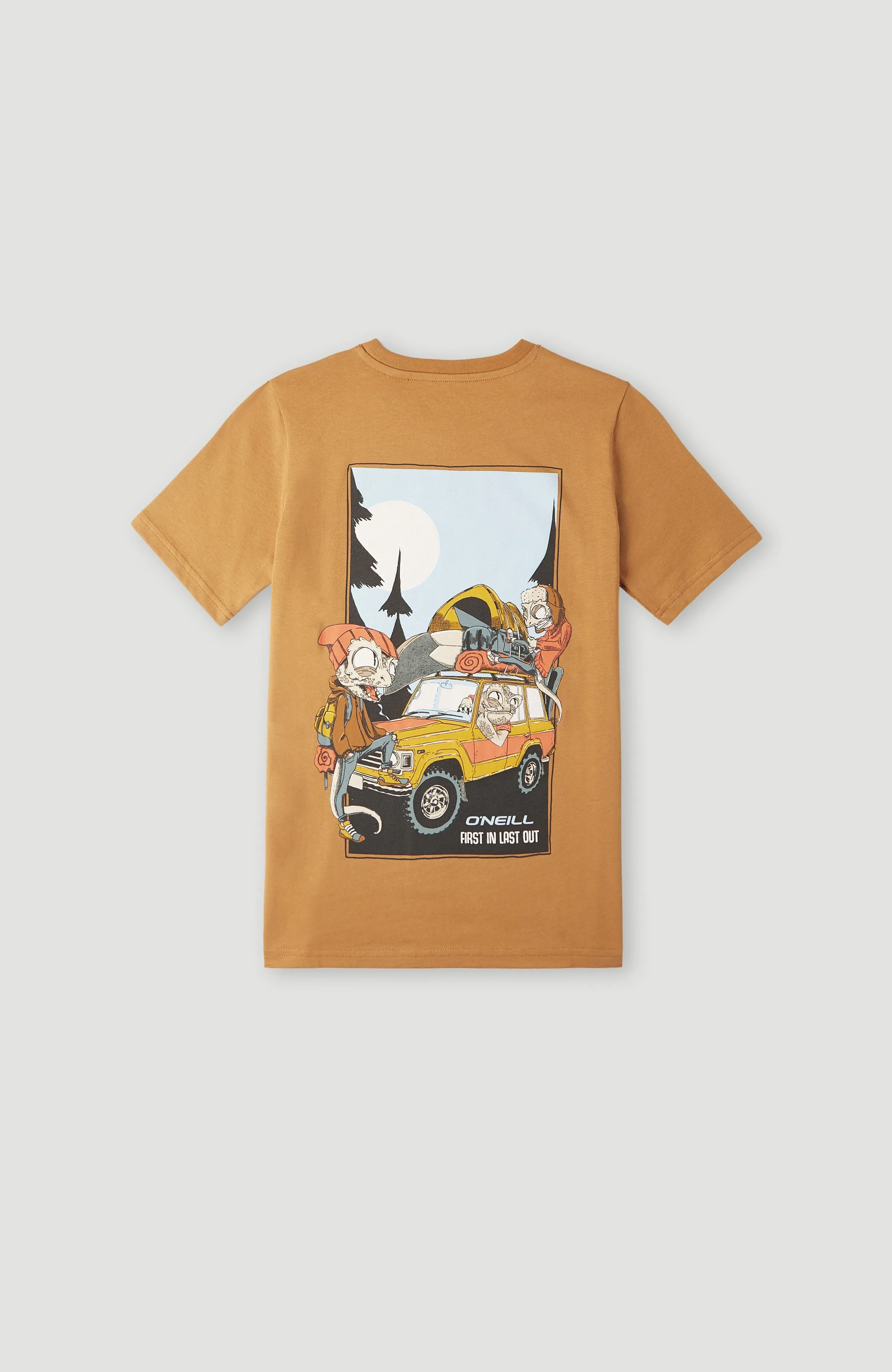 Lizard T-Shirt | Rich Caramel