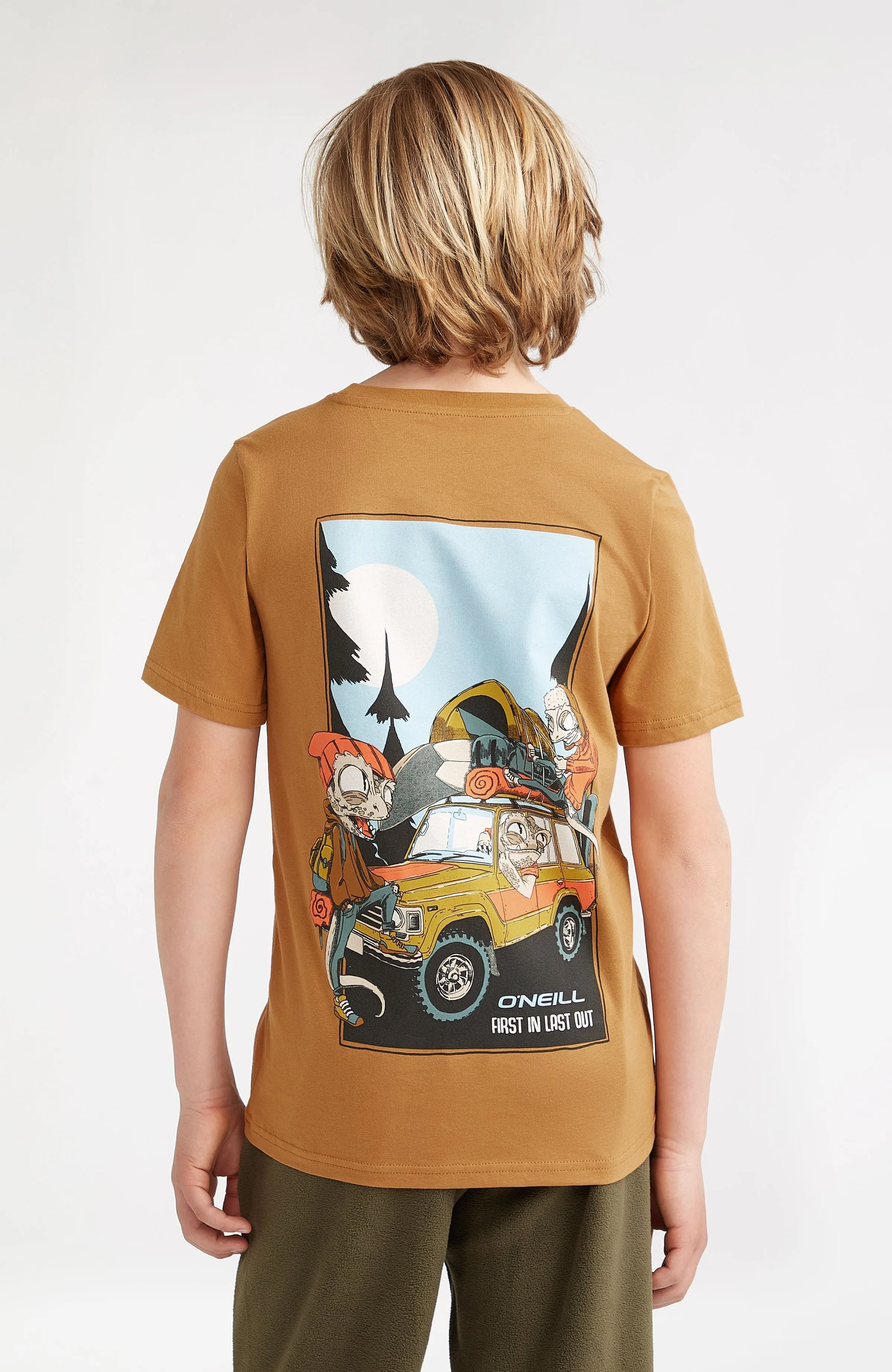 Lizard T-Shirt | Rich Caramel
