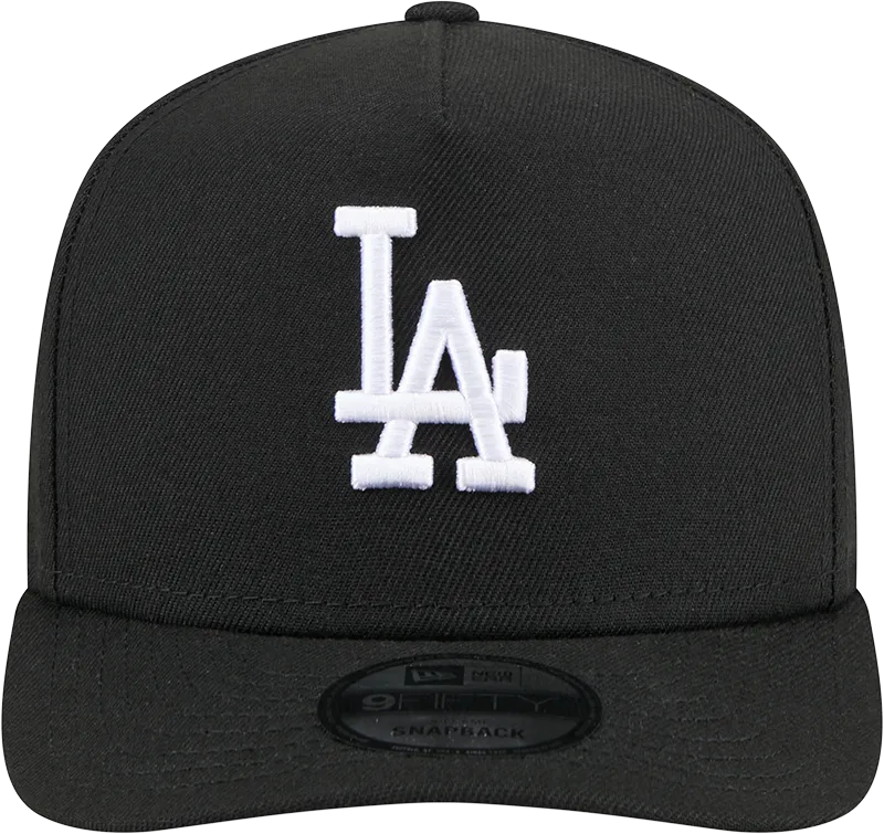 Los Angeles Dodgers 9FIFTY A-FRAME Black White