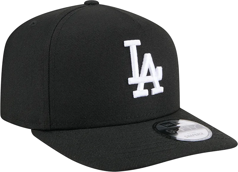 Los Angeles Dodgers 9FIFTY A-FRAME Black White