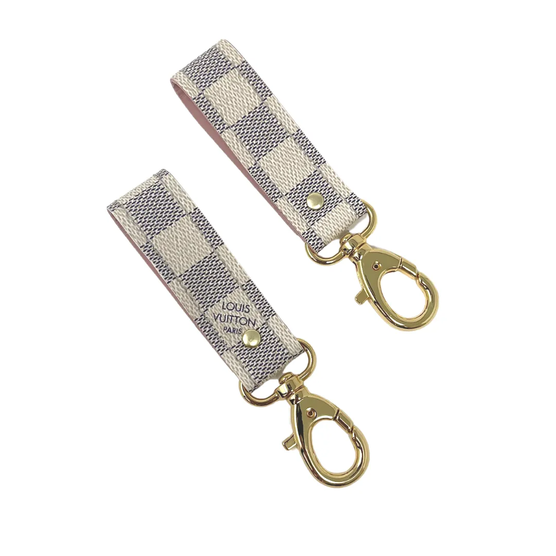 Louis Vuitton Azur Luxury Repurposed Key Fob