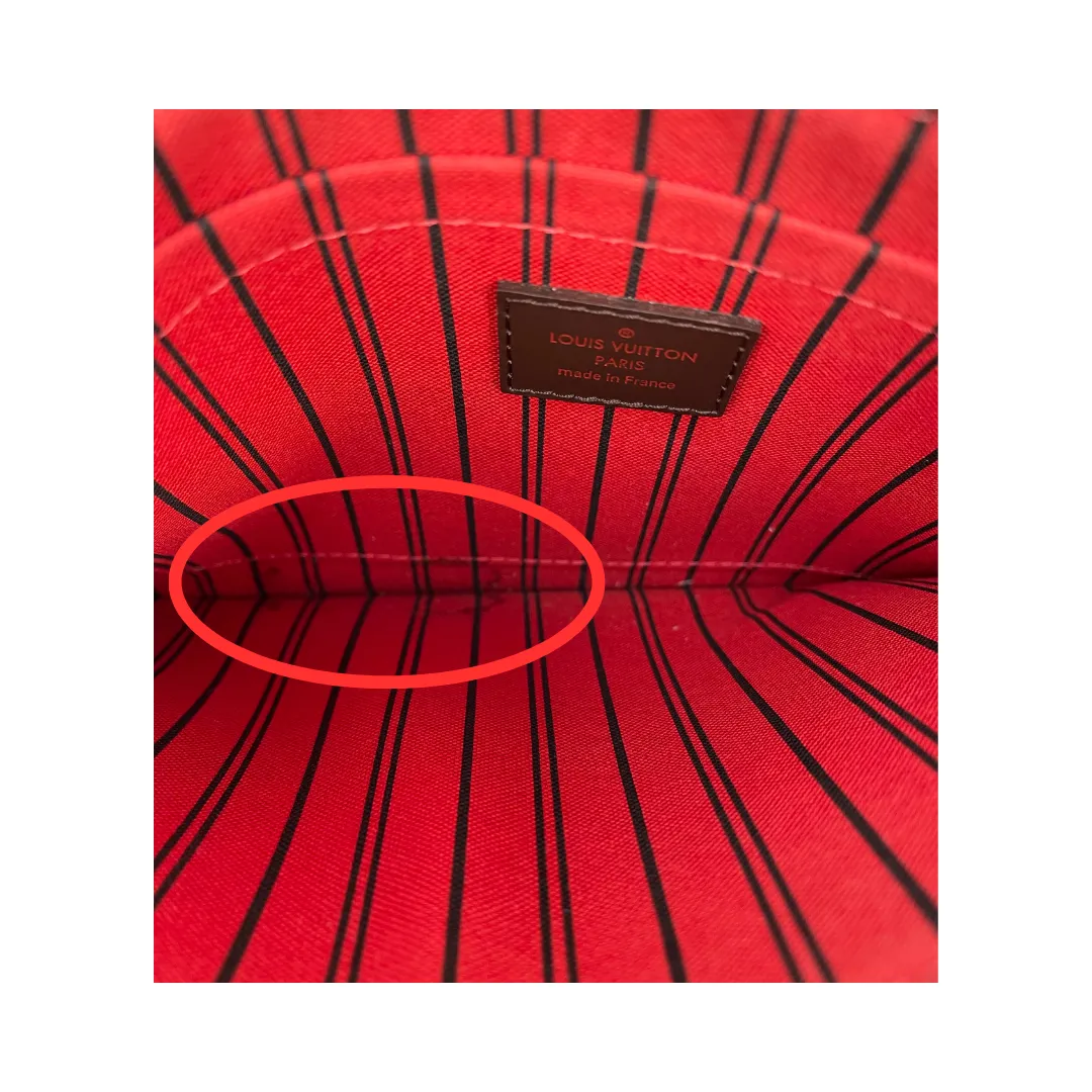 Louis Vuitton Damier Ebene Wristlet
