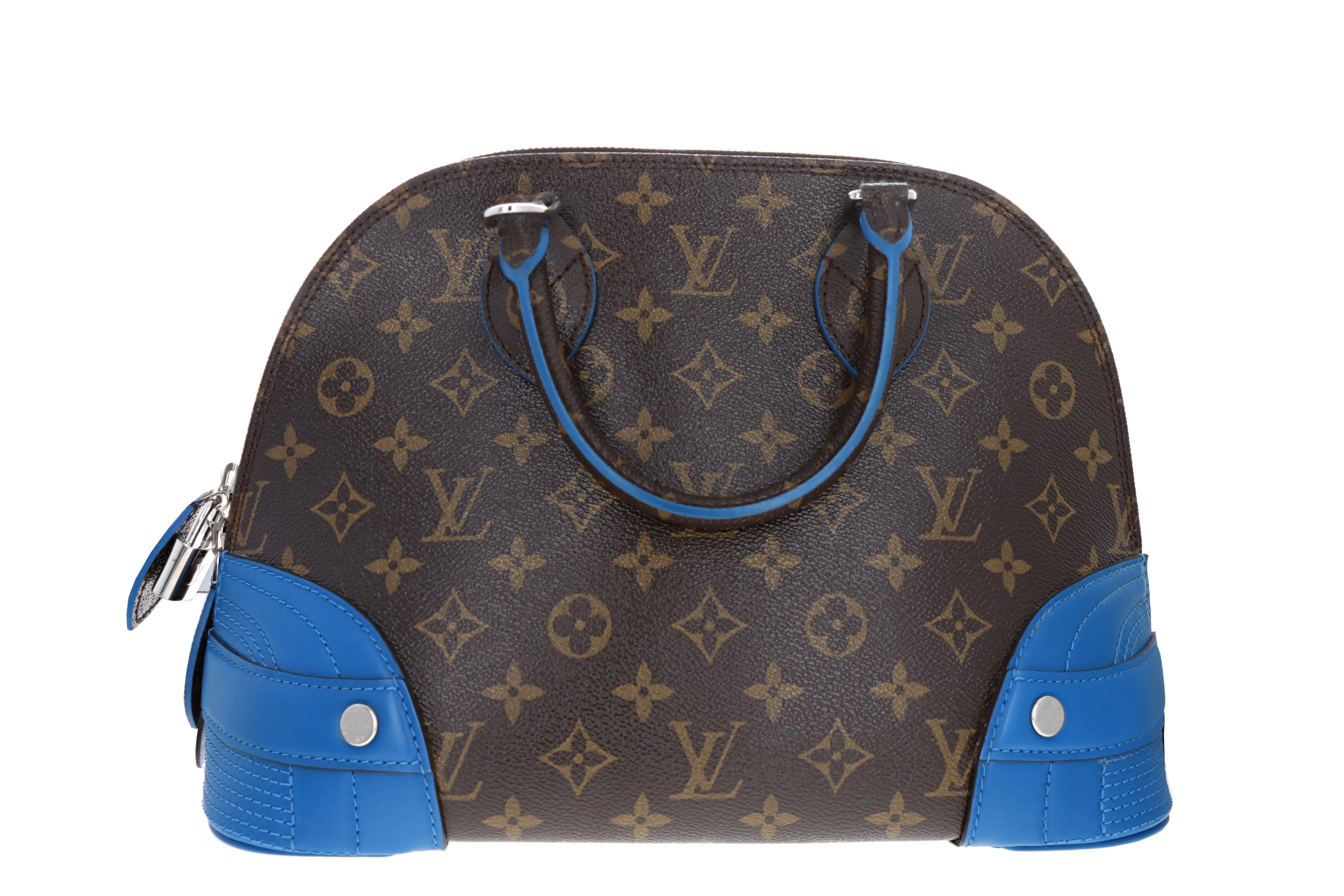 Louis Vuitton Limited Edition Shiny Monogram Canvas Alma PM Bag