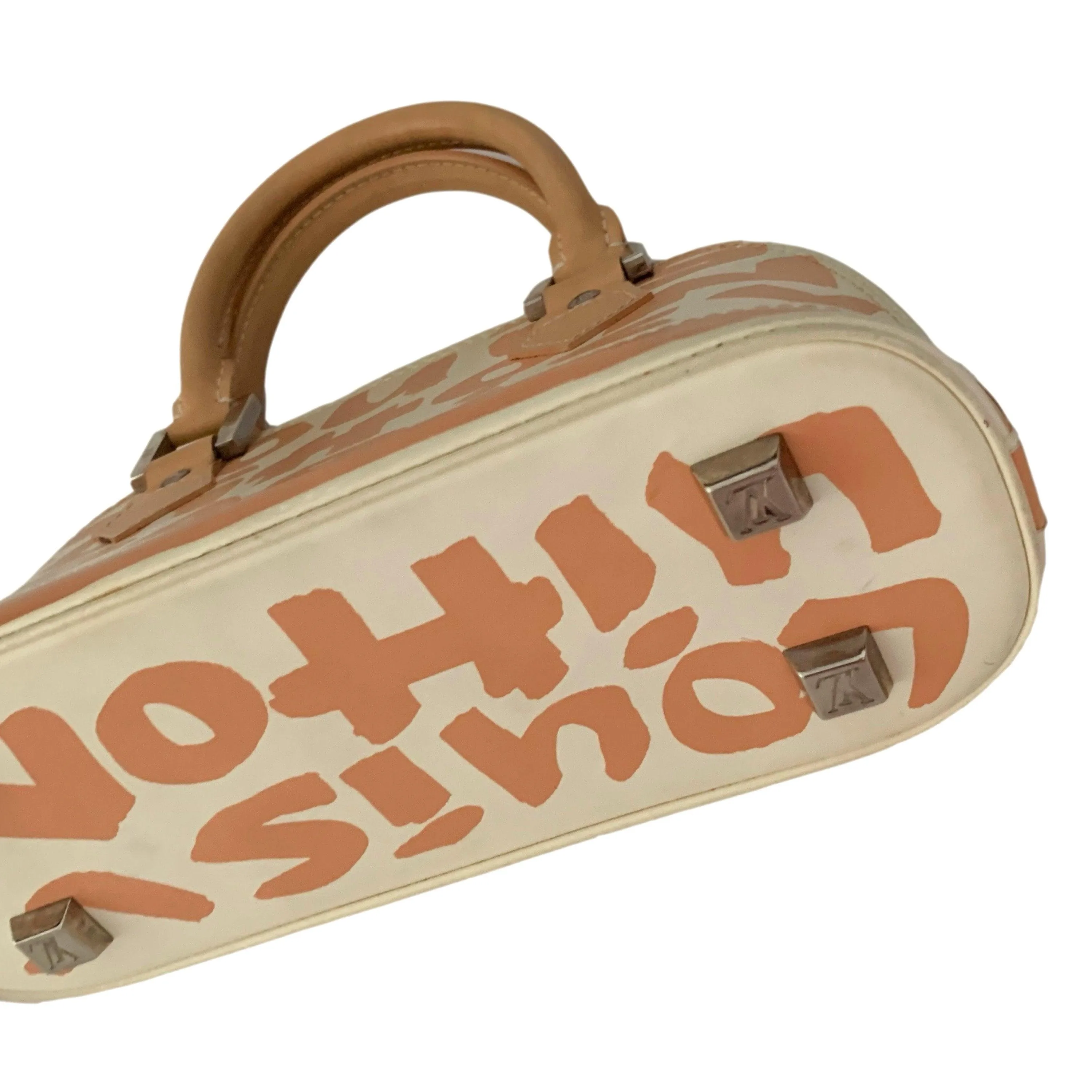 Louis Vuitton Peach Graffiti Mini Bag
