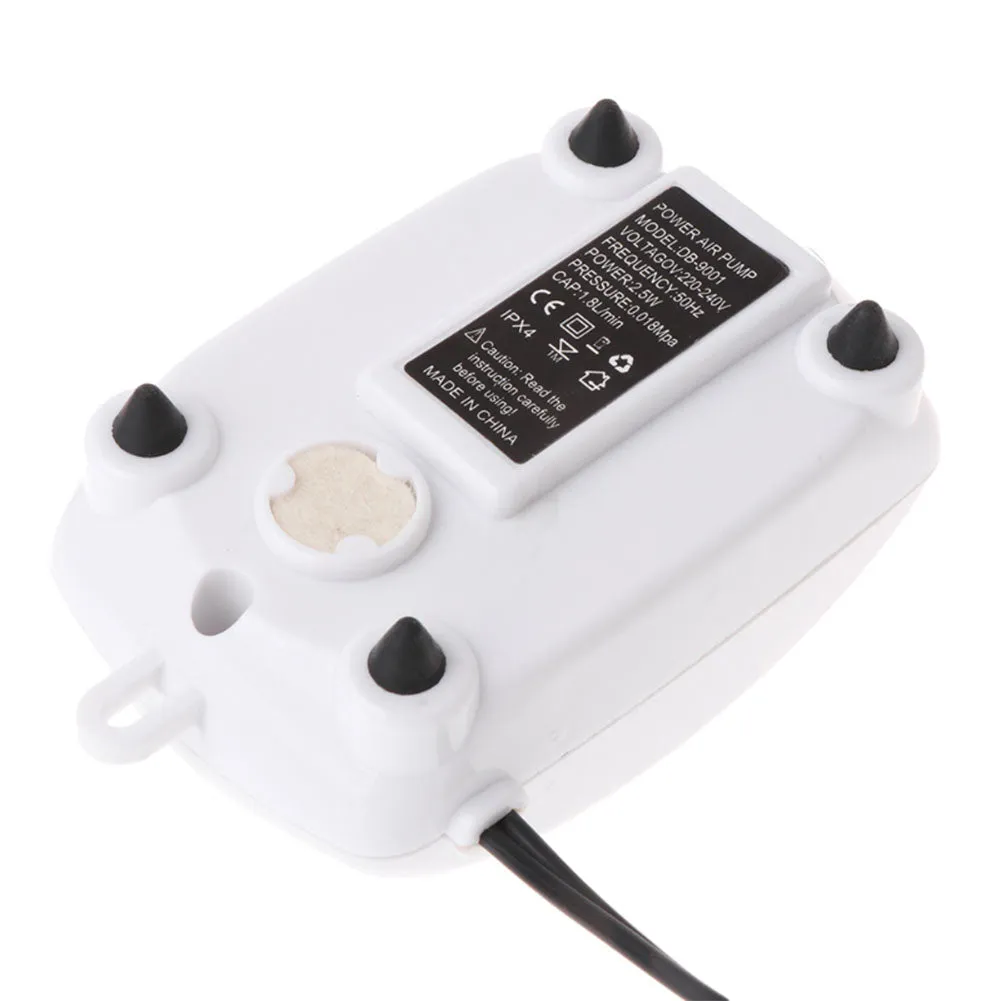 Low Noise Efficient Aquarium Oxygen Pump for Fish Tank - EU Plug