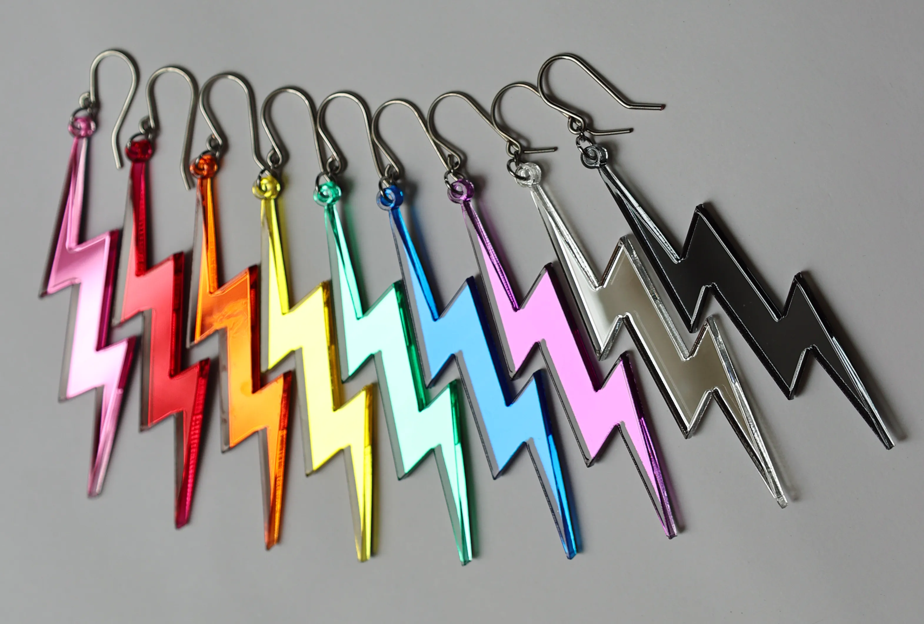 LUCKY STRIKE LIGHTNING BOLT EARRINGS