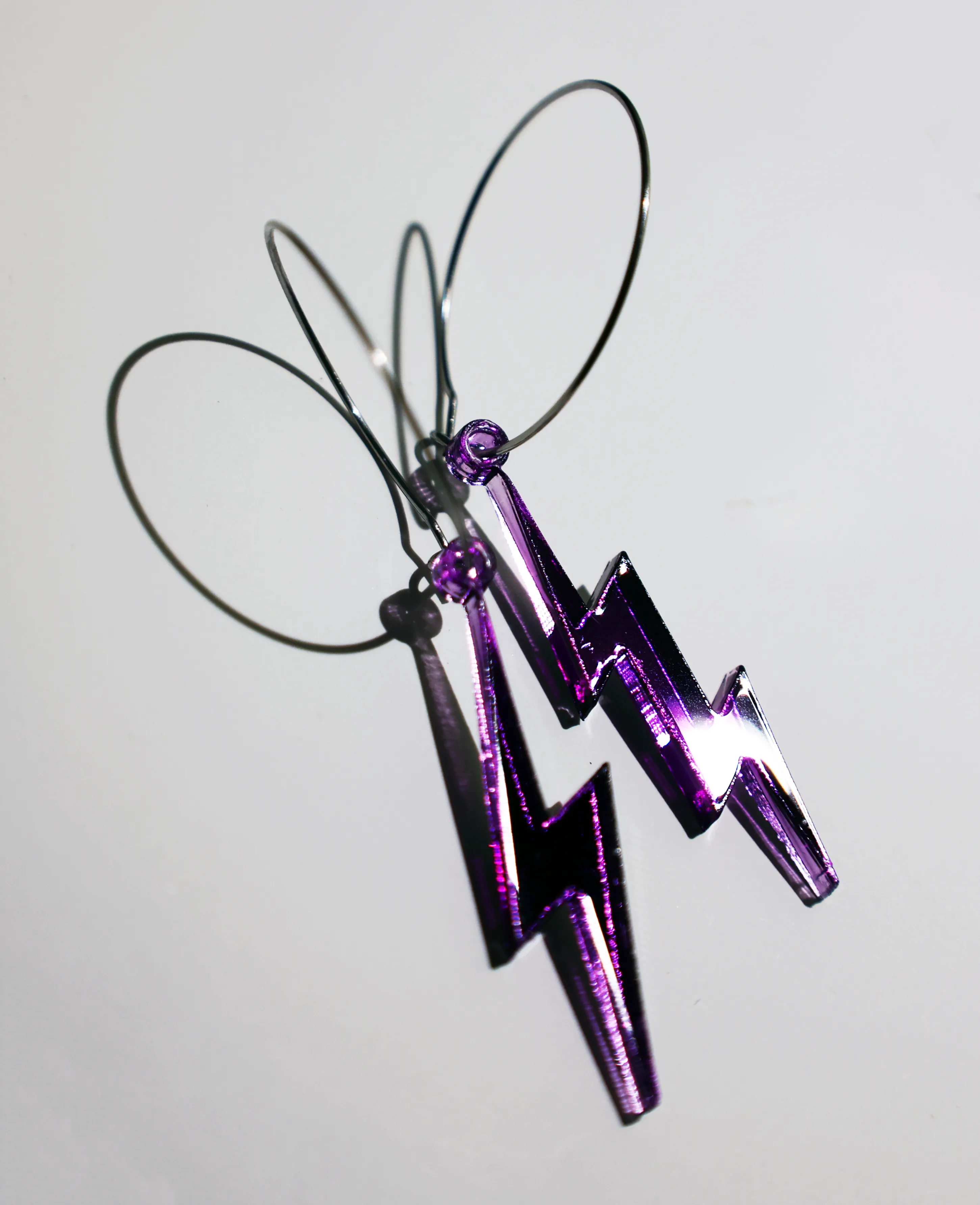 LUCKY STRIKE LIGHTNING BOLT EARRINGS