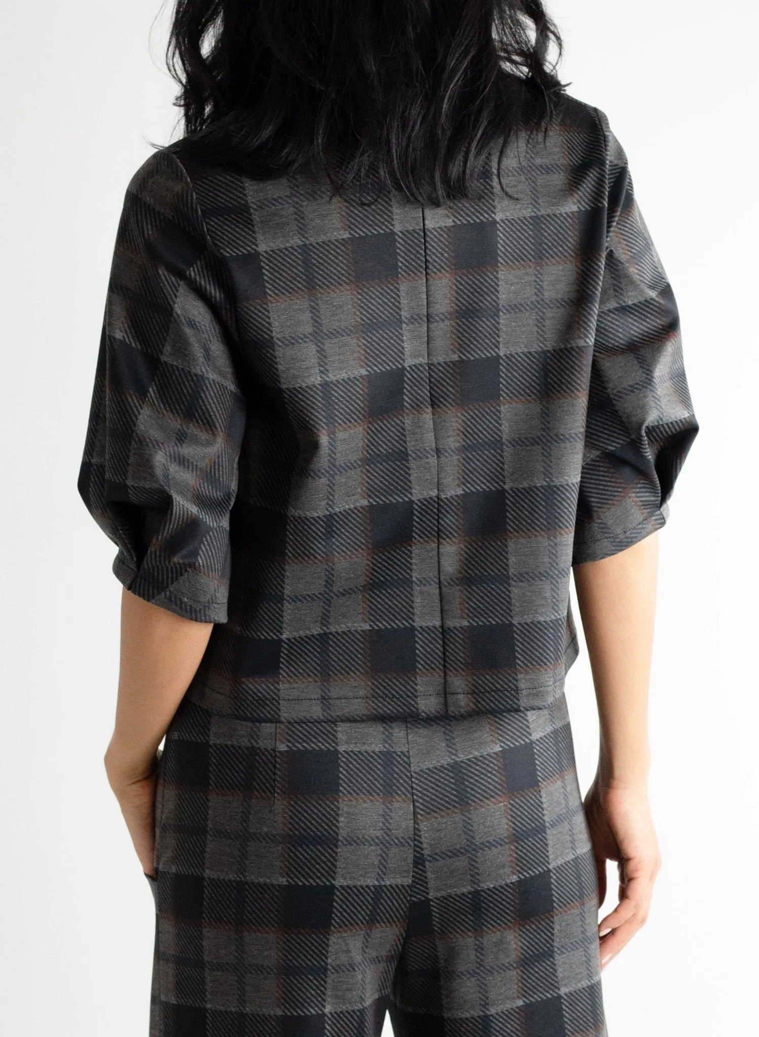 Lunes Top - Plaid