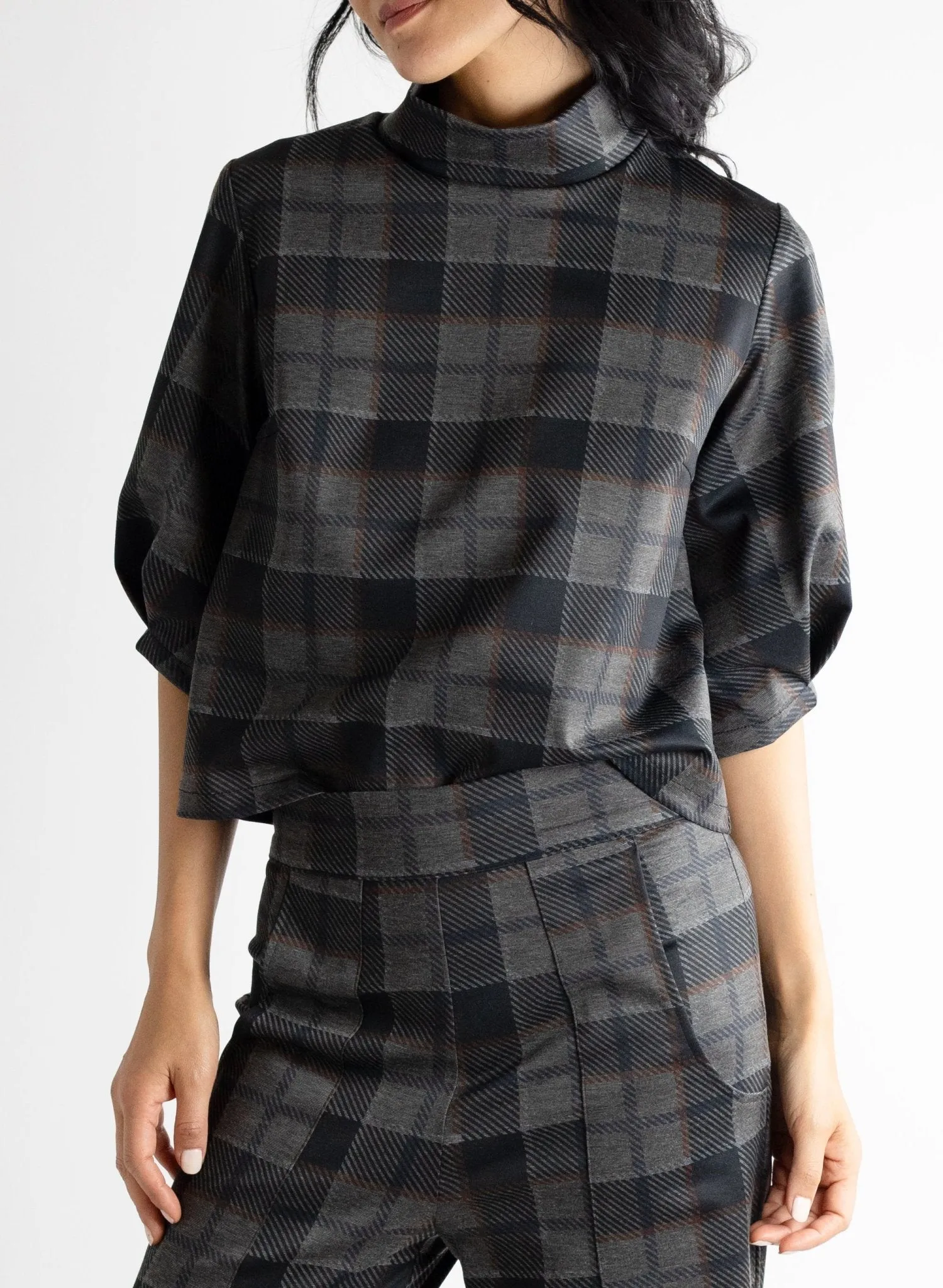 Lunes Top - Plaid