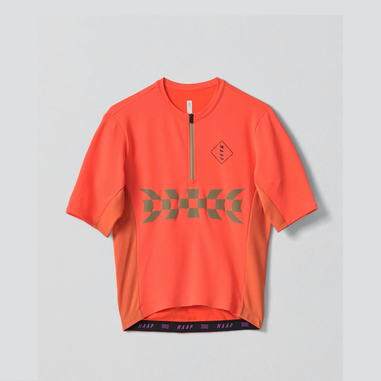MAAP Alt_Road 1/2 Zip Jersey - Mars