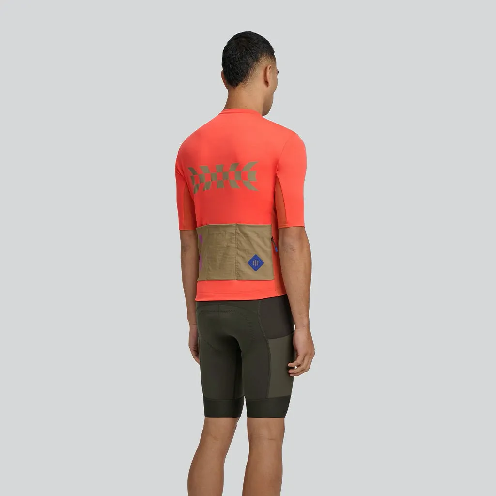 MAAP Alt_Road 1/2 Zip Jersey - Mars