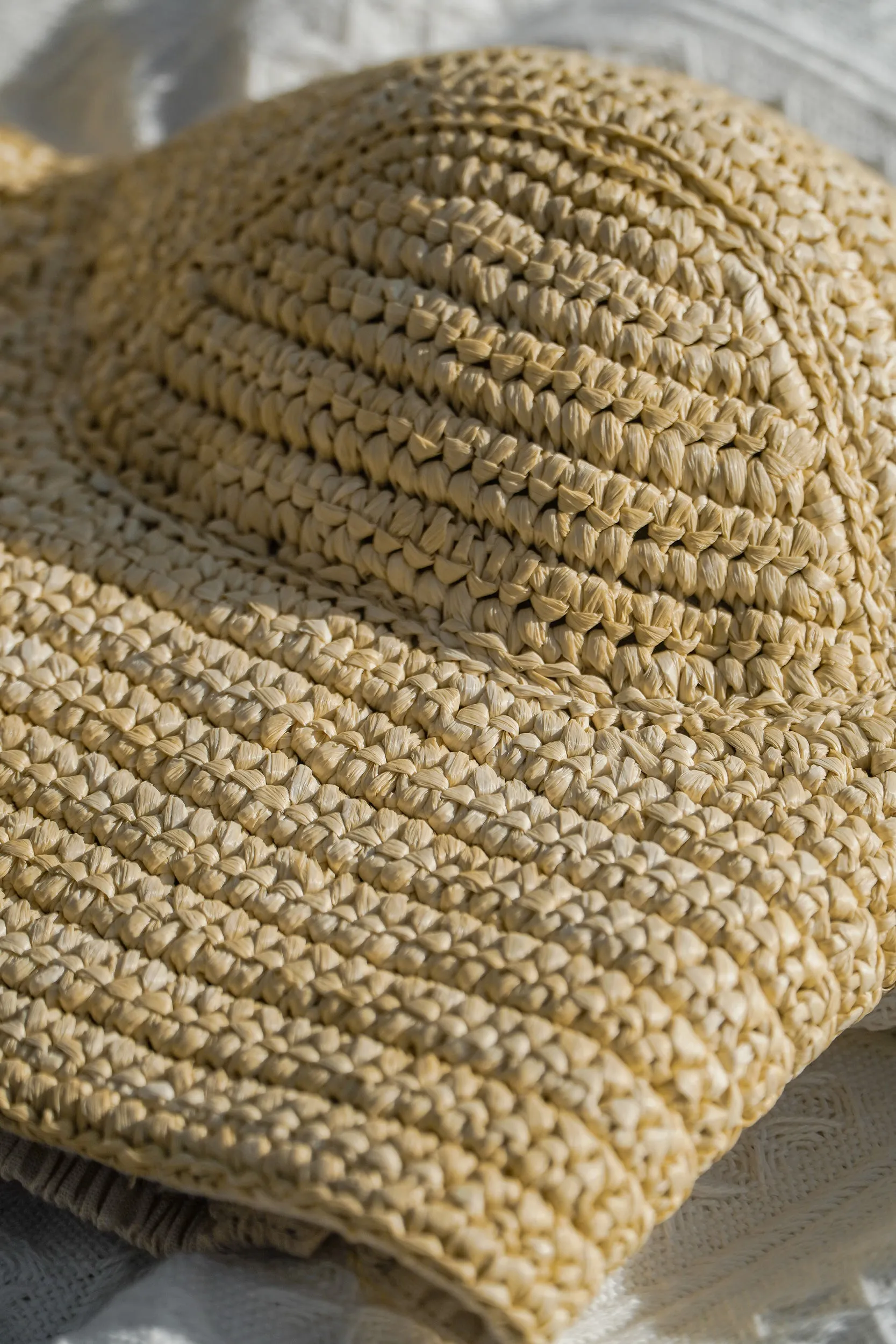 Madagascar Structured Bandeau (Light Crème)