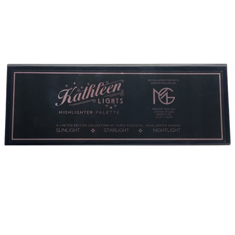 Makeup Geek x Kathleen Lights Highlighter Palette