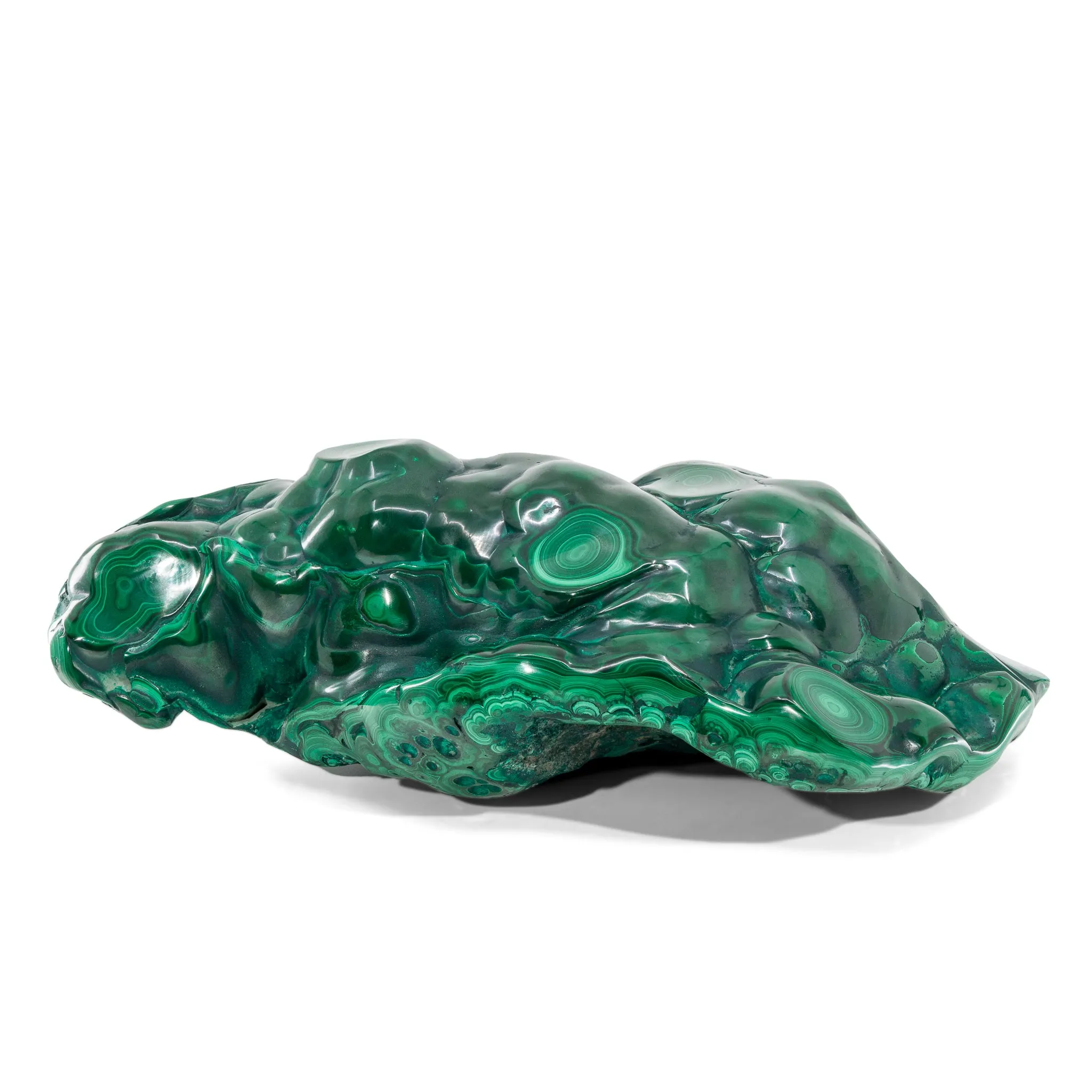 Malachite 14.8 Inch 16.2lb Polished Free Form Crystal - Congo