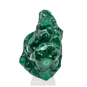 Malachite 14.8 Inch 16.2lb Polished Free Form Crystal - Congo