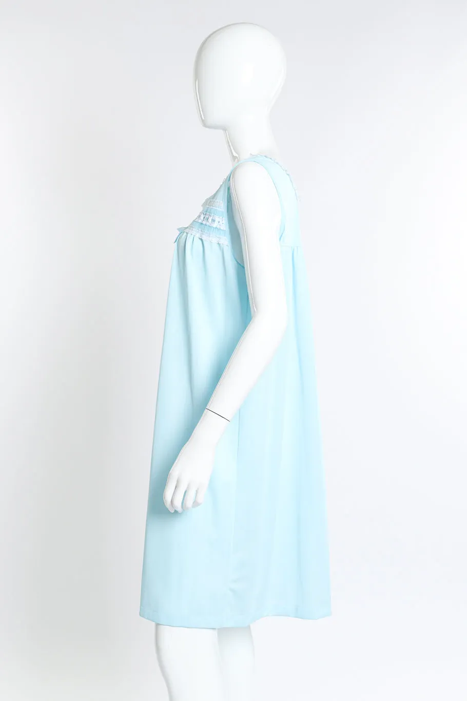 Marabou Trim Robe & Chemise Set