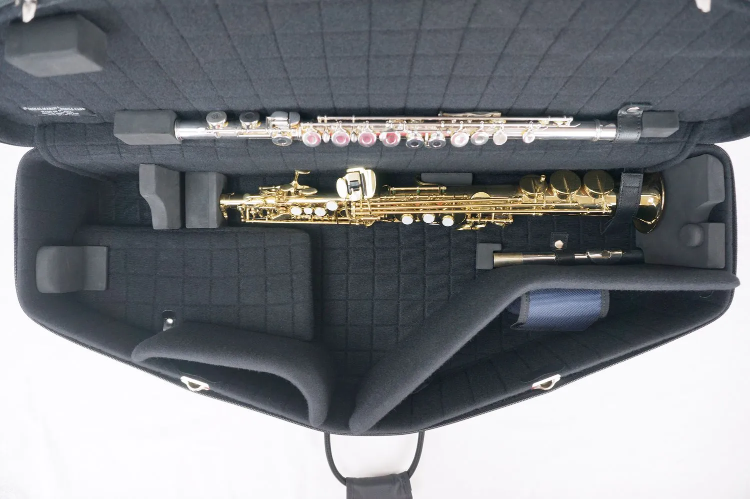Marcus Bonna Double Case for Tenor and Soprano Saxophone