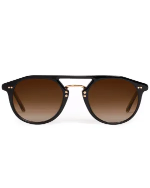 Markle Sunglasses in Black Tea