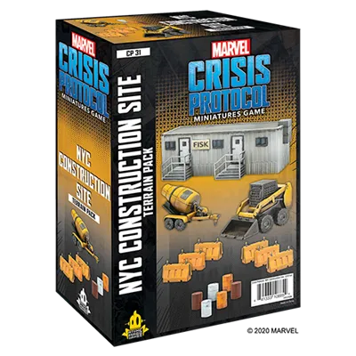Marvel - Crisis Protocol: NYC CONSTRUCTION SITE TERRAIN PACK