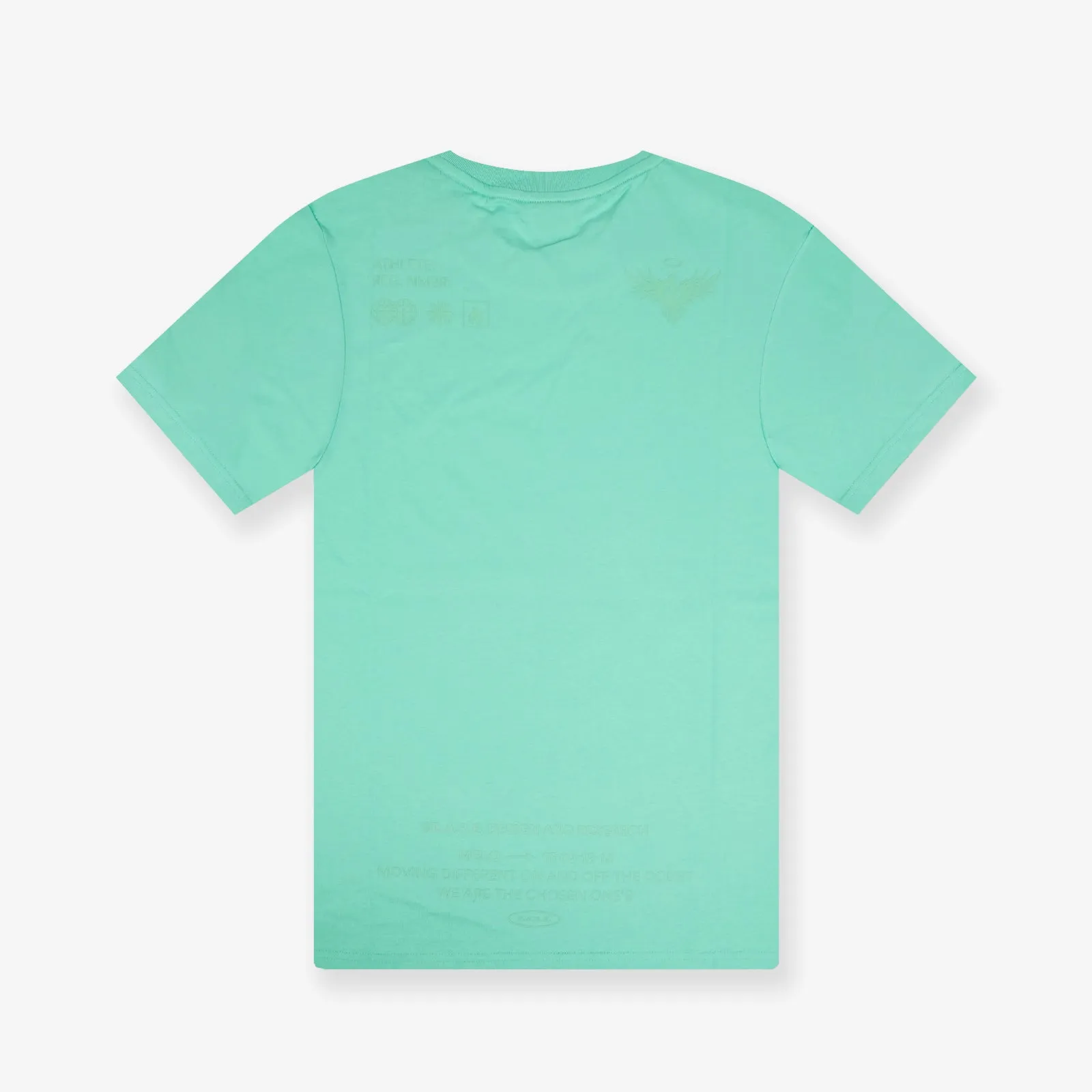 Melo Boxy Tee - Elektro Aqua