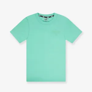 Melo Boxy Tee - Elektro Aqua