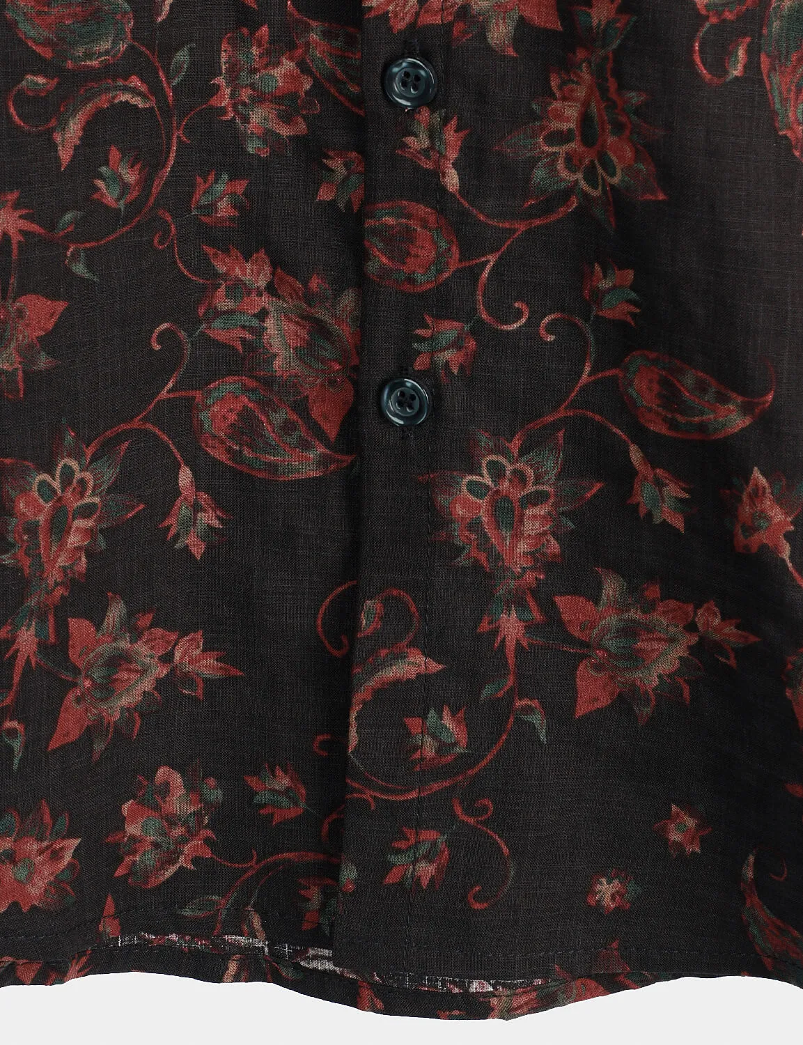 Men's Cotton Vintage Beach Button Up Summer Shirt