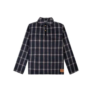Men's Plaid Brushed Flannel Tunic