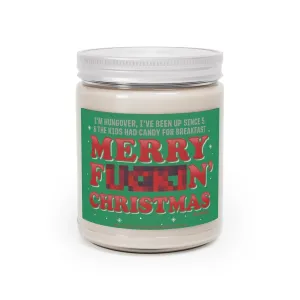 Merry F'n Christmas 9oz Candle