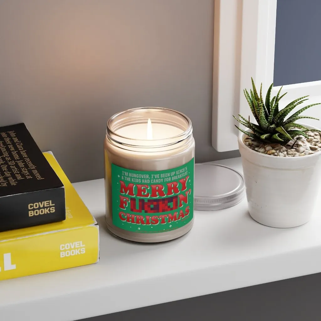 Merry F'n Christmas 9oz Candle