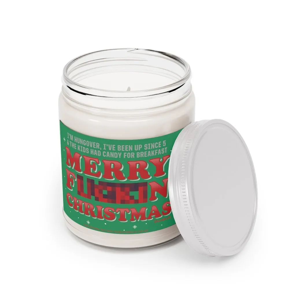 Merry F'n Christmas 9oz Candle