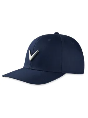 Metal Chevron Icon Hat