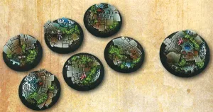 MICRO ART STUDIO  -  Mystic Large Base Set 6x 40mm, 1x 50mm