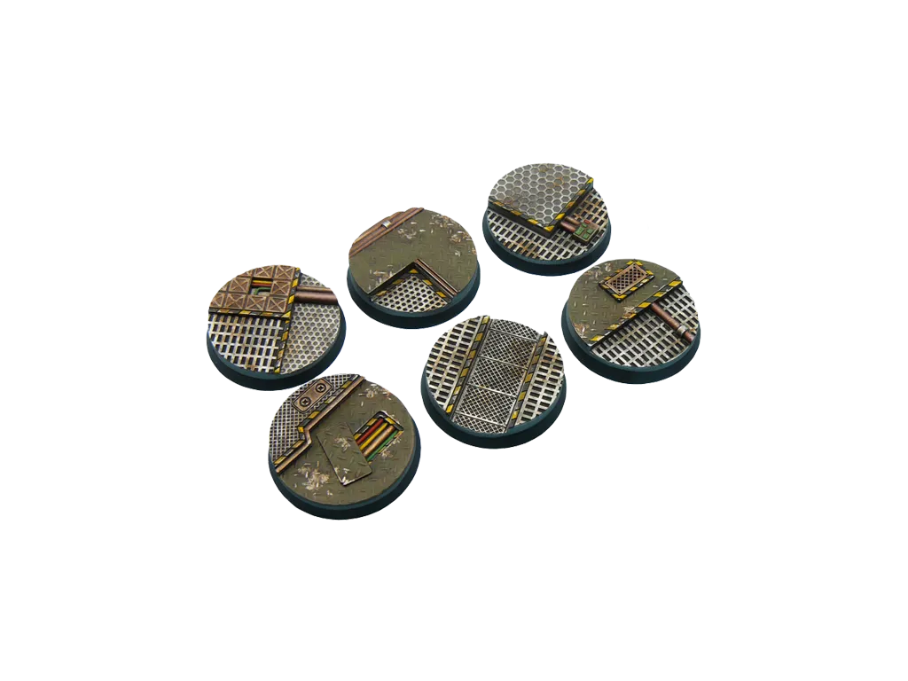 Micro Art Studio Tech Bases, Round 40mm (2)