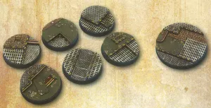 MICRO ART STUDIO  -  Tech Large Base Set 6x 40mm, 1x 50mm