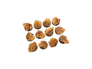 Micro Art Studio Temple Bases, Round 25mm (5)
