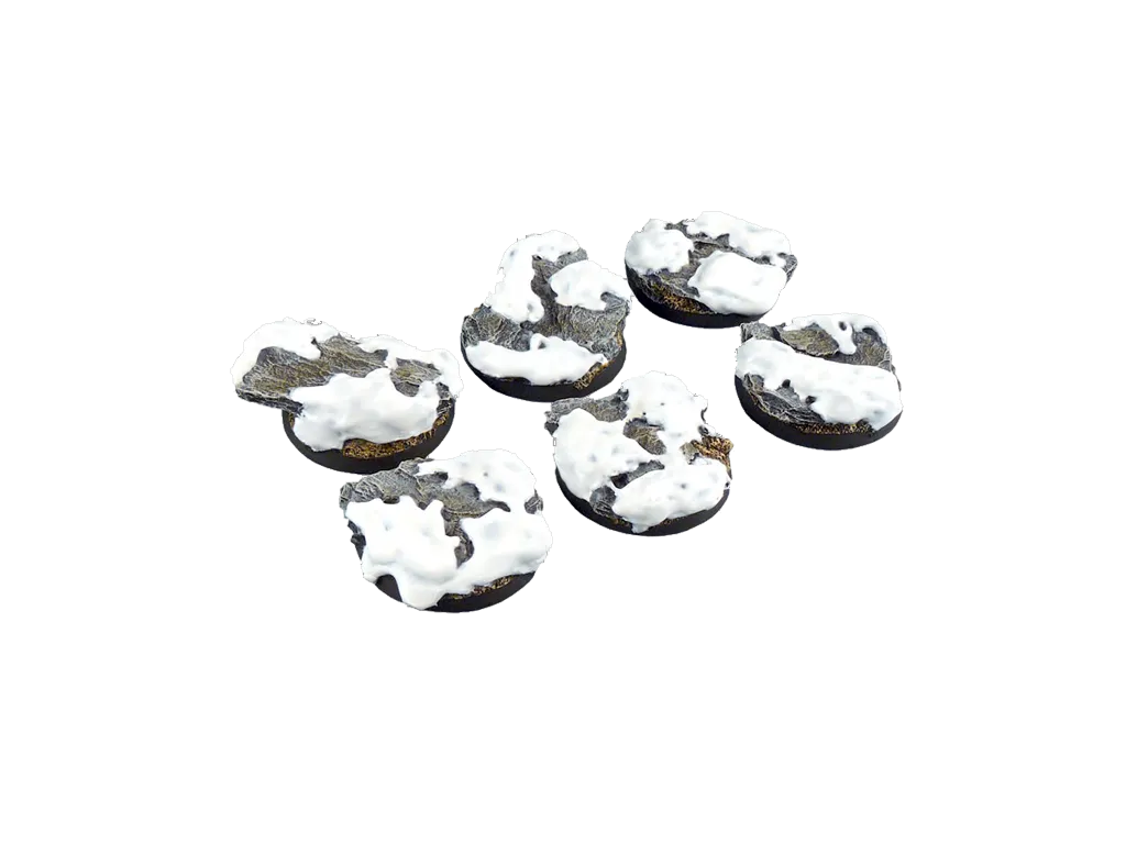 Micro Art Studio Winter Shale Bases, Round 40mm (2)