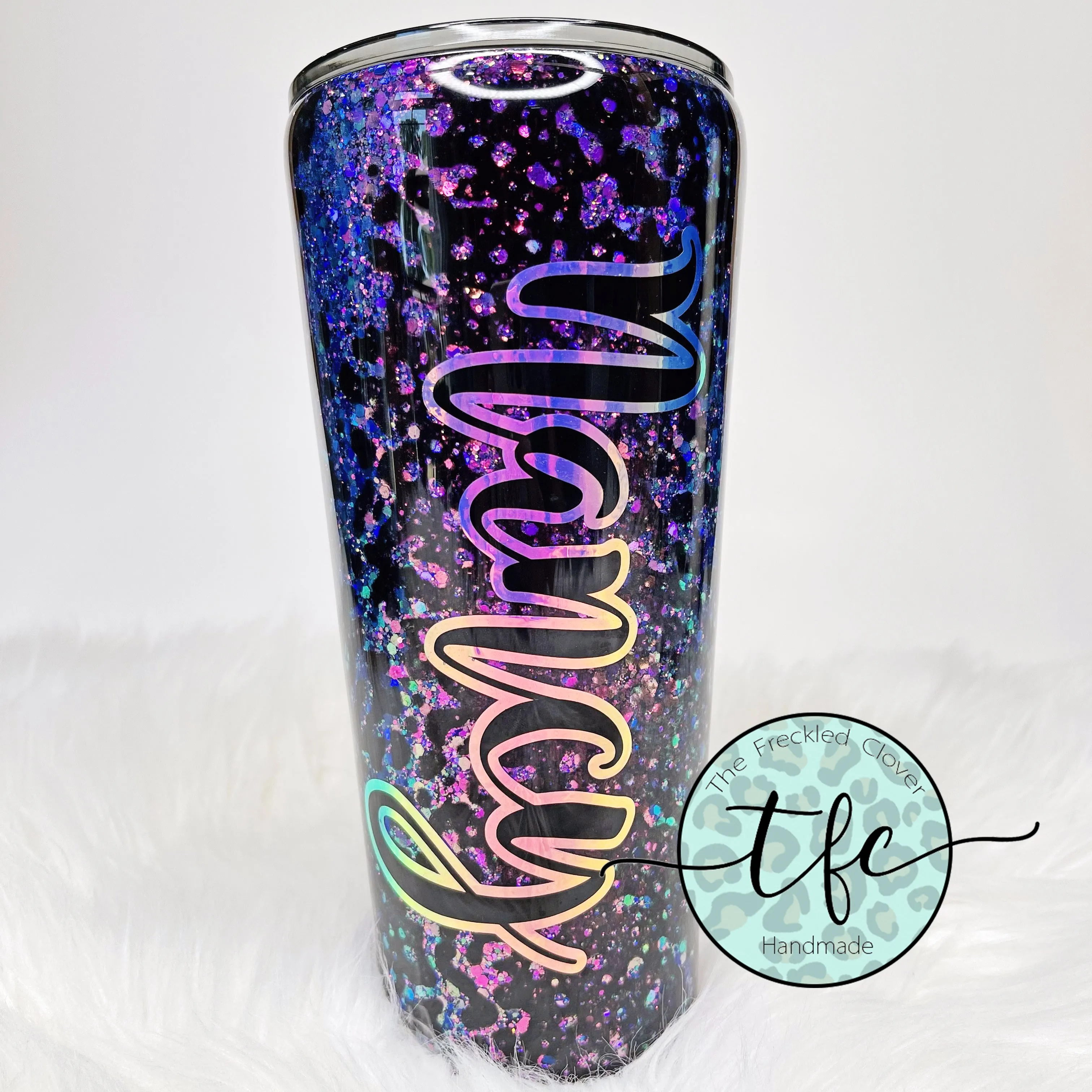 {Midnight Color Shift} Tumbler
