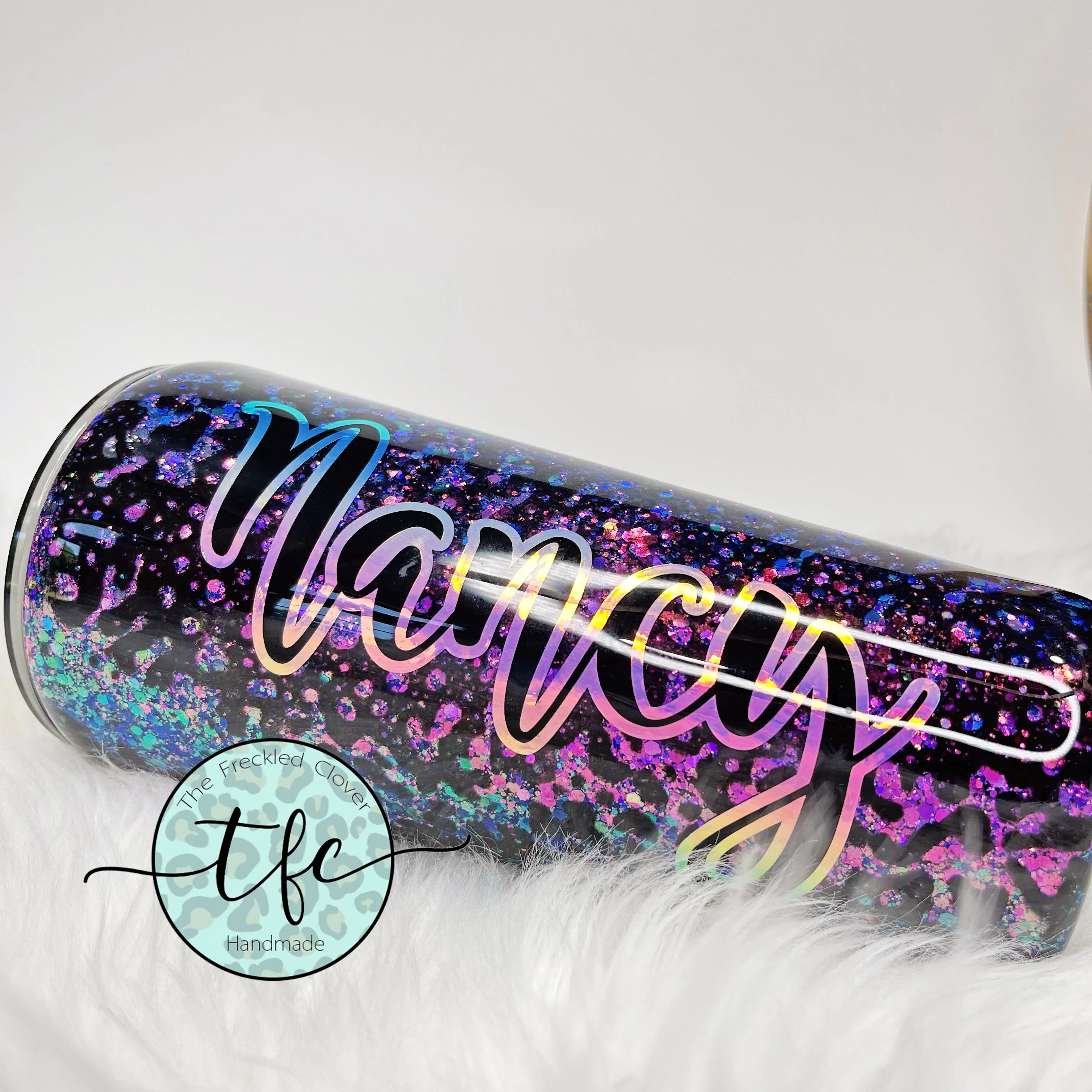 {Midnight Color Shift} Tumbler