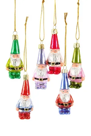 Minature Gnome Ornaments (Set/6)