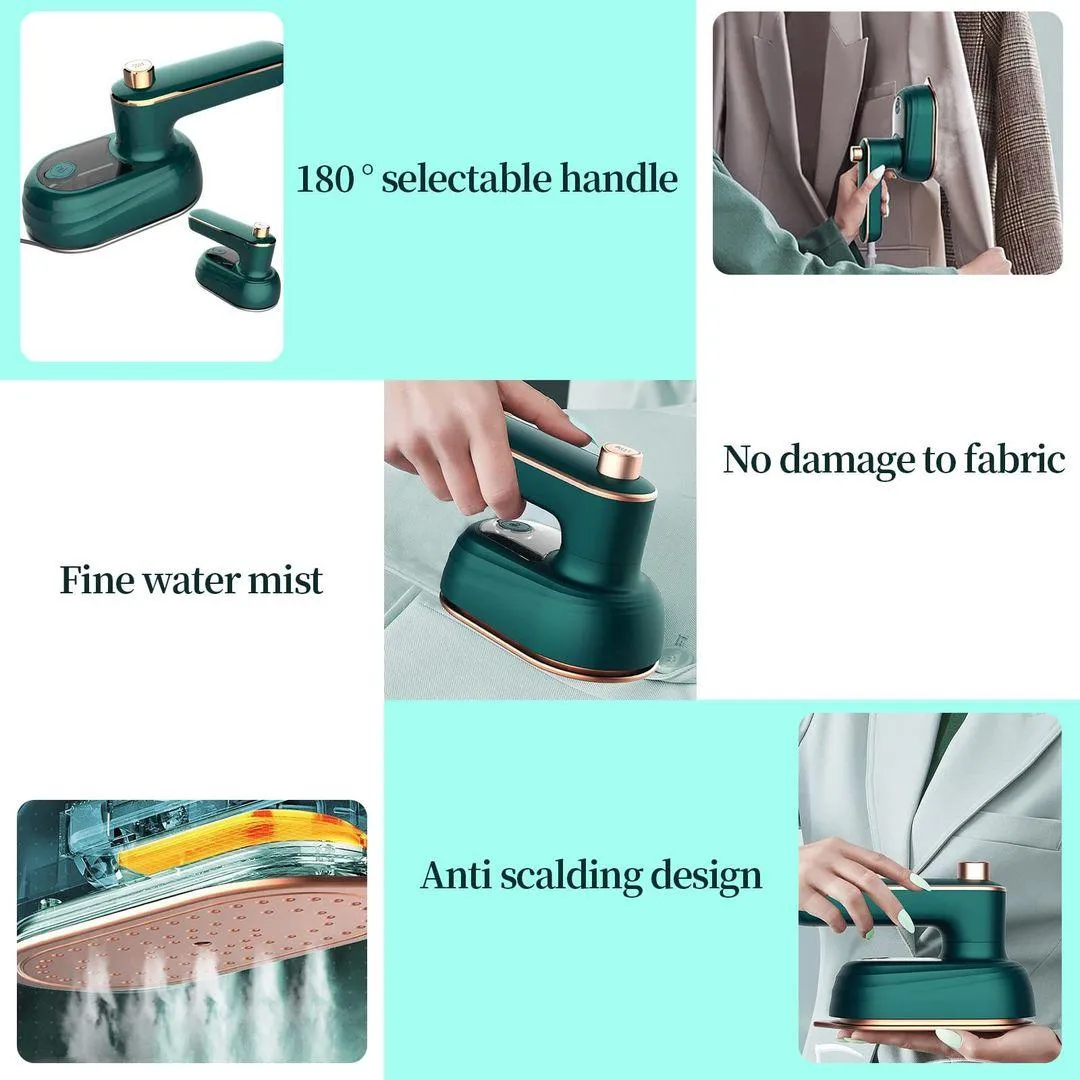 Mini Handheld Garment Steamer – Foldable, Fast-Heating & Travel-Friendly