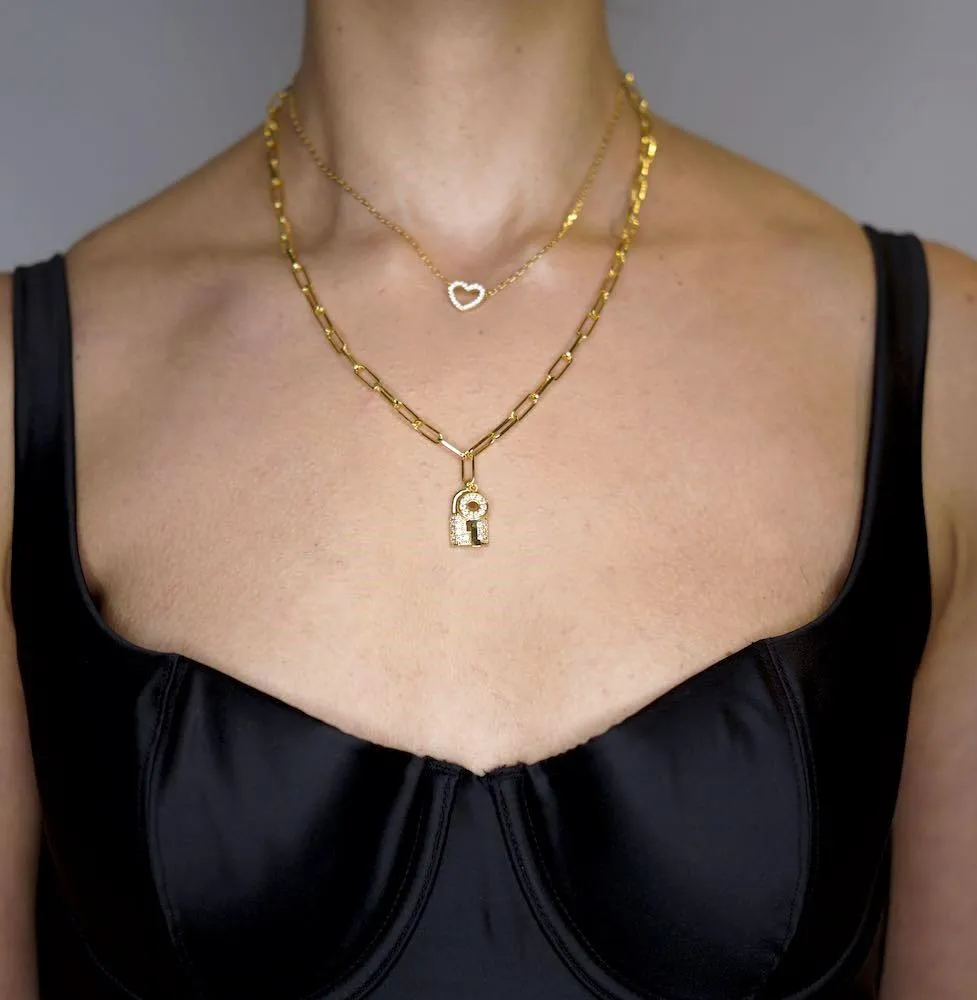 Mini Heart Pendant Necklace