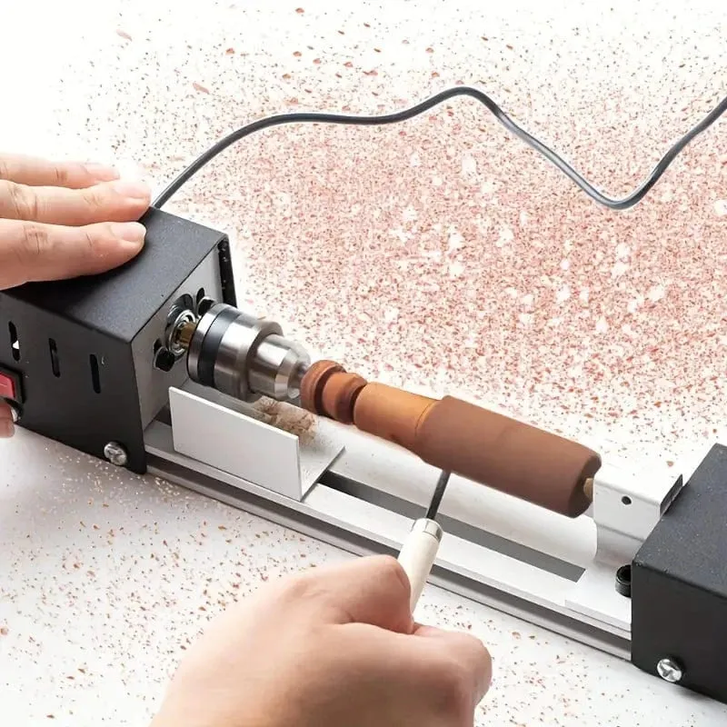 Mini Wood Lathe Machine