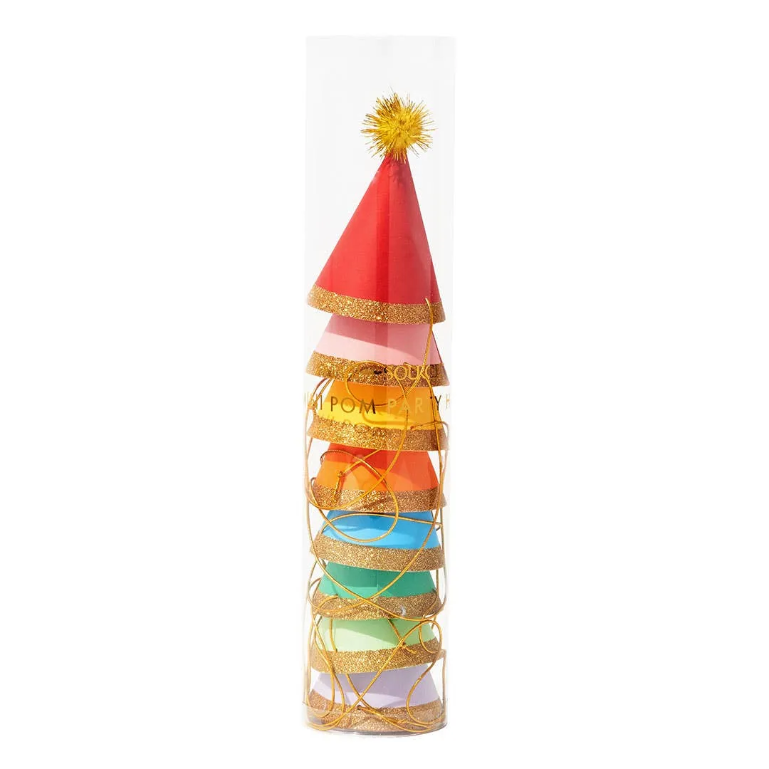 Miniature Colorful Party Hats