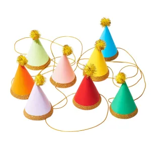 Miniature Colorful Party Hats