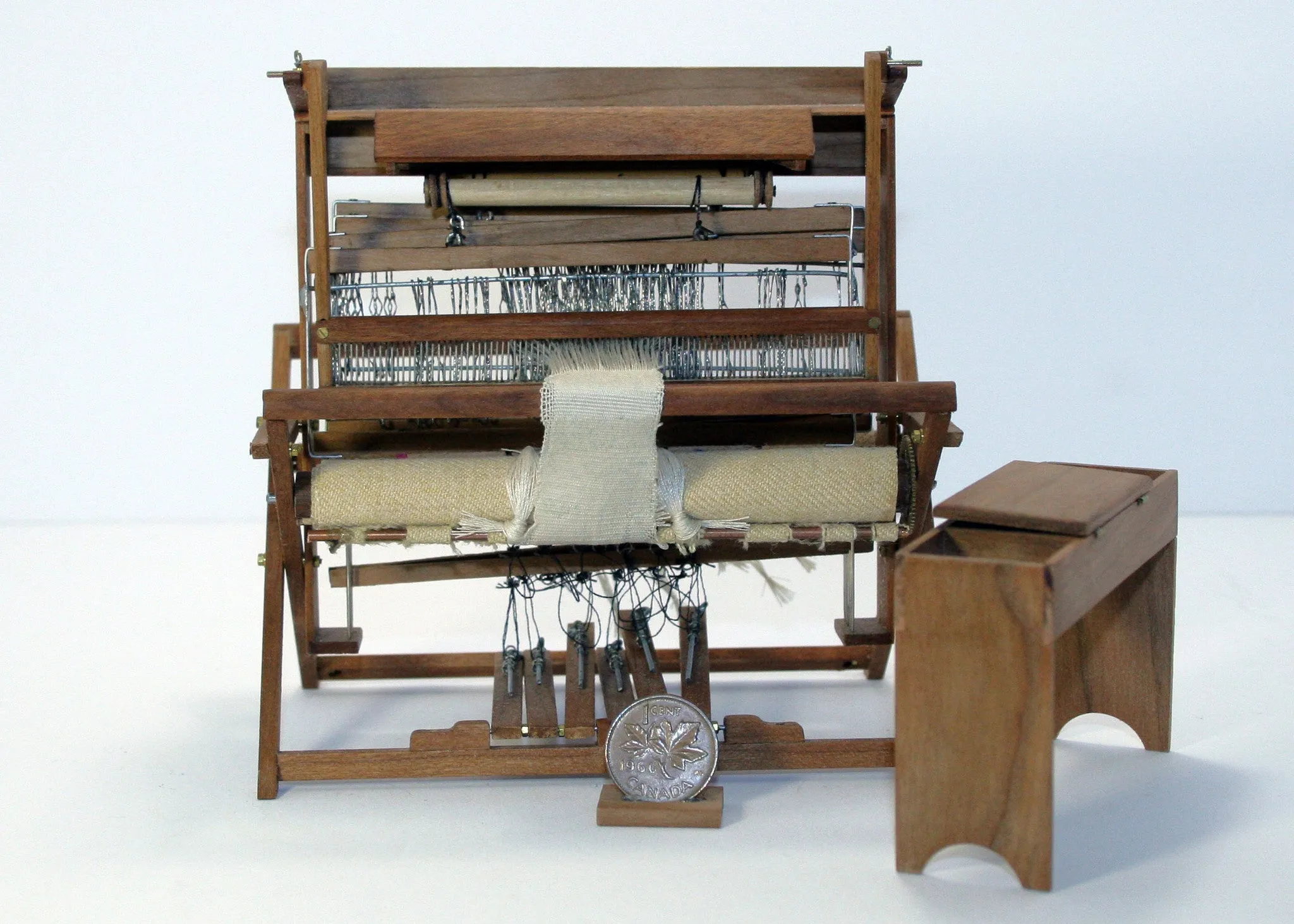 Miniature Floor Loom