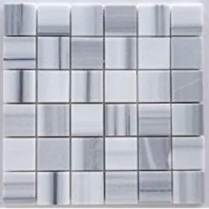 Mink Marmara Equator Marble 2 X 2 Polished Mosaic Tile - Lot of 50 Sheets